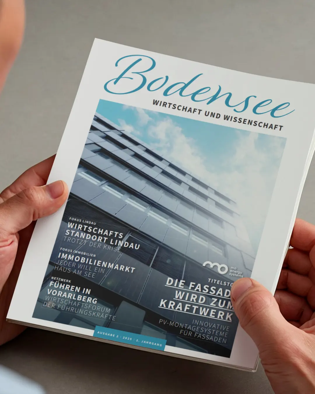Bodensee Wirtschaft Die Fassade wird zum Kraftwerk